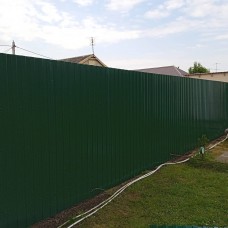 Заборы из профлиста и евроштакетника - фото :